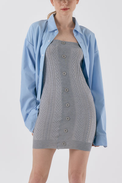 storets.com Alexa Strapless Sweater Dress