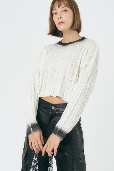 storets.com Ailsson Faded Knitted Top