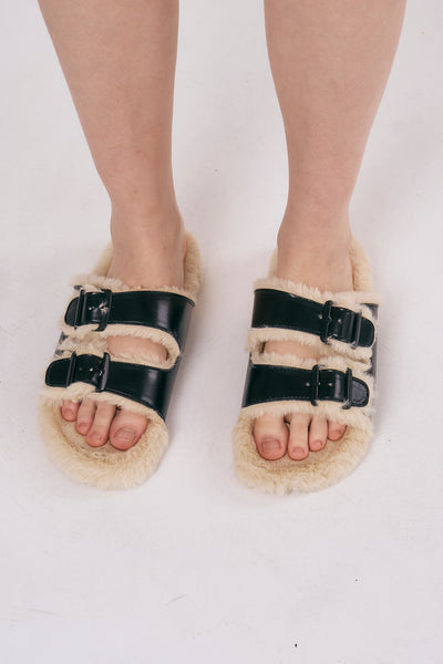 storets.com Andy Faux Shearling Slippers