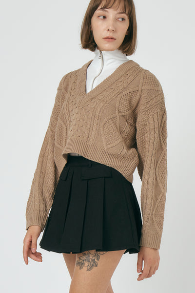 storets.com Ivy Cropped Sweater Top