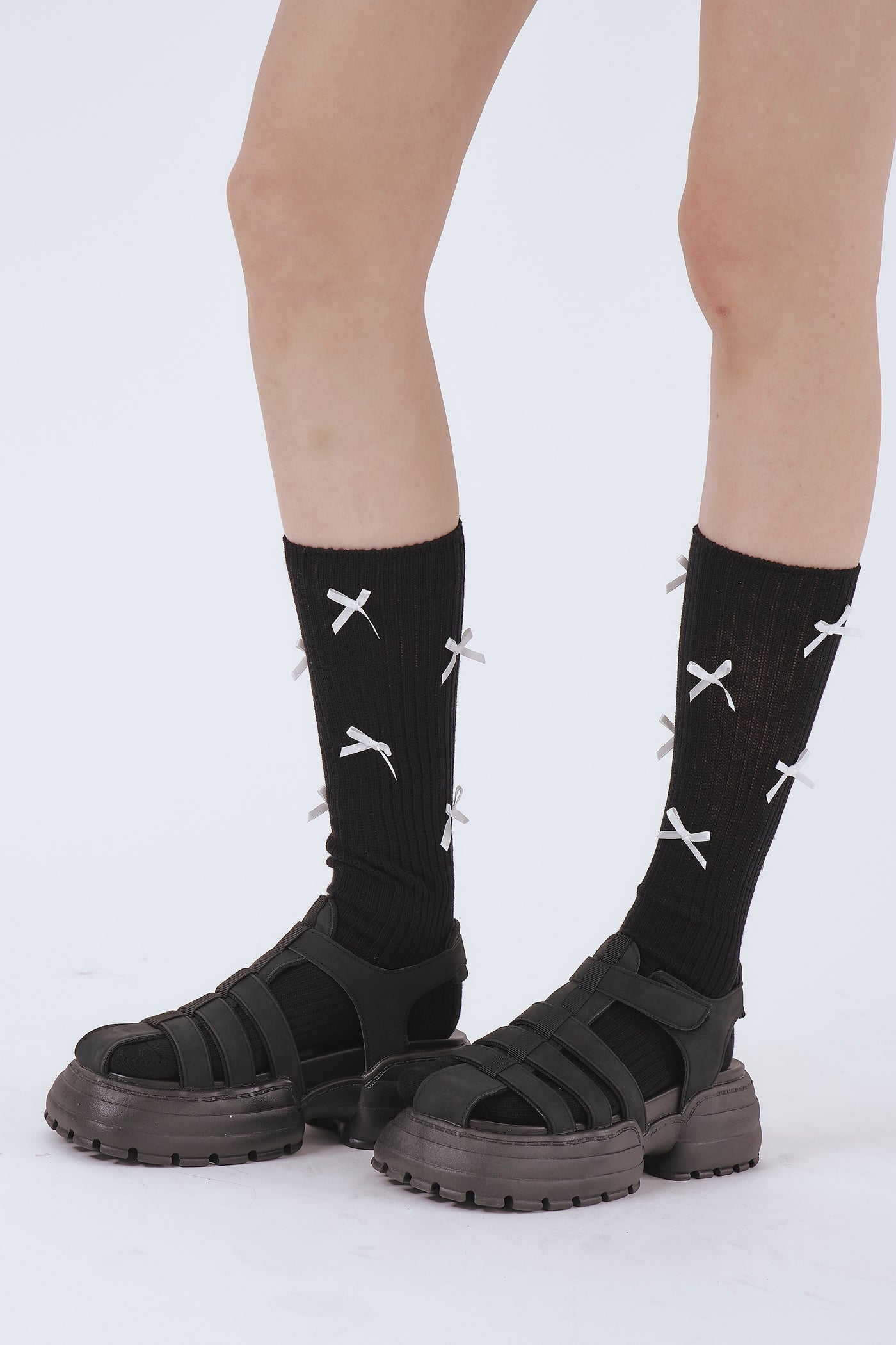 storets.com Petite Ribbon Knee Socks