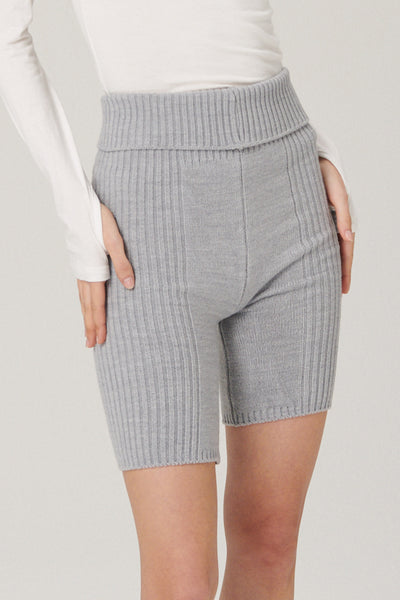 storets.com Quinn Sweater Biker Shorts