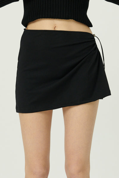 storets.com Jasmine Drawstring Waist Jersey Skirt
