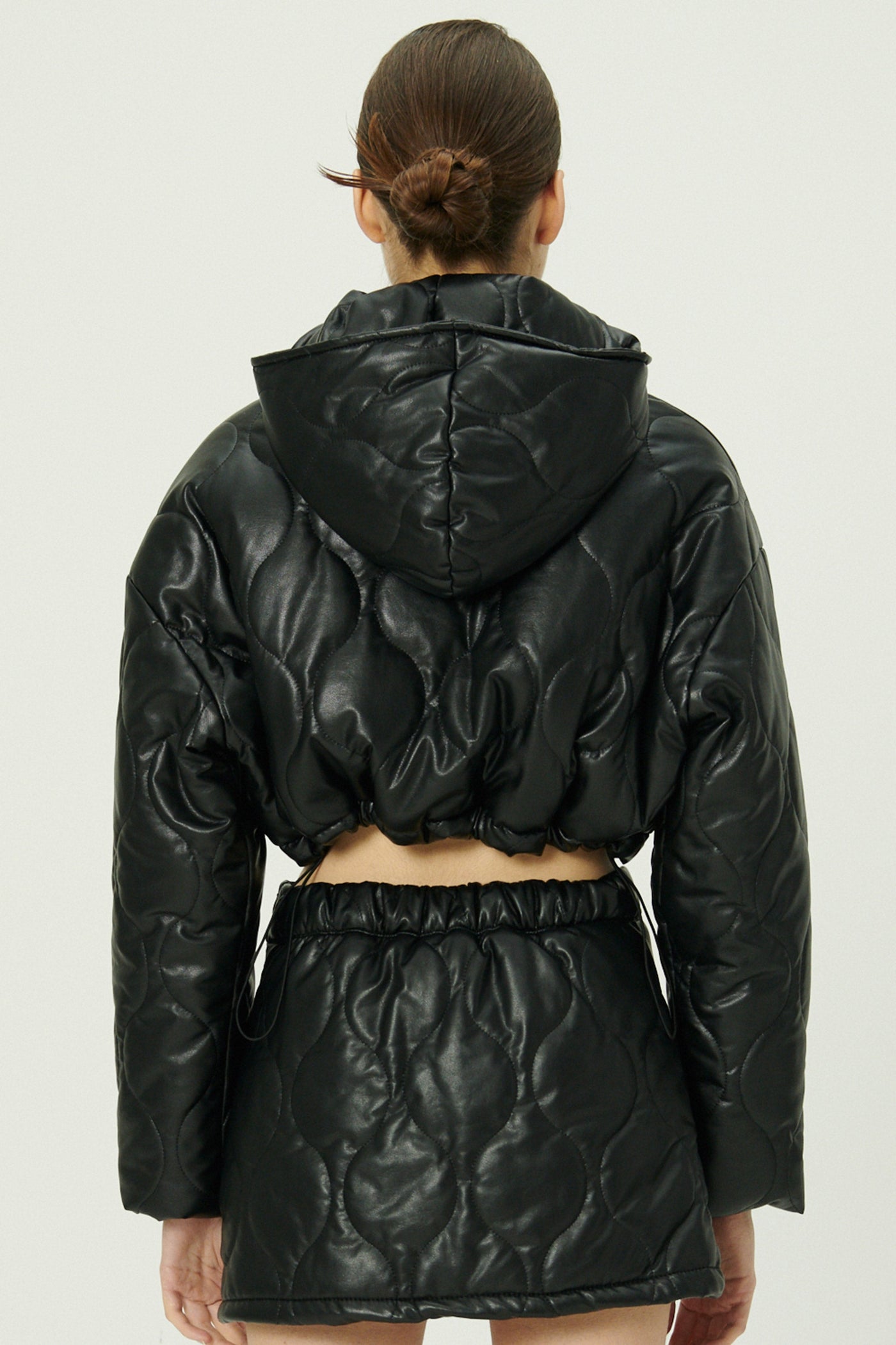 storets.com Anina Pleather Quilted Jacket