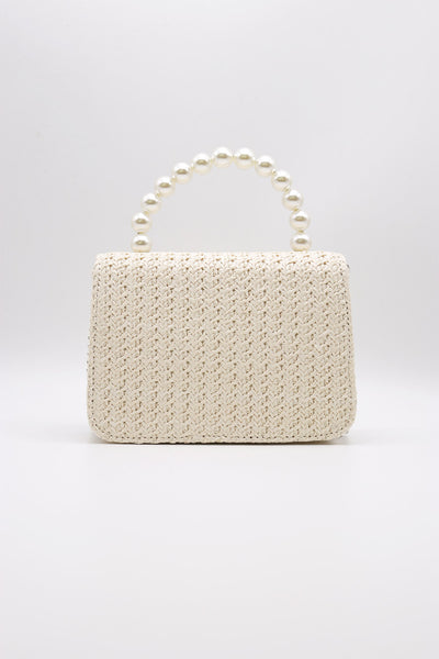 storets.com Pearl Handle Straw Bag