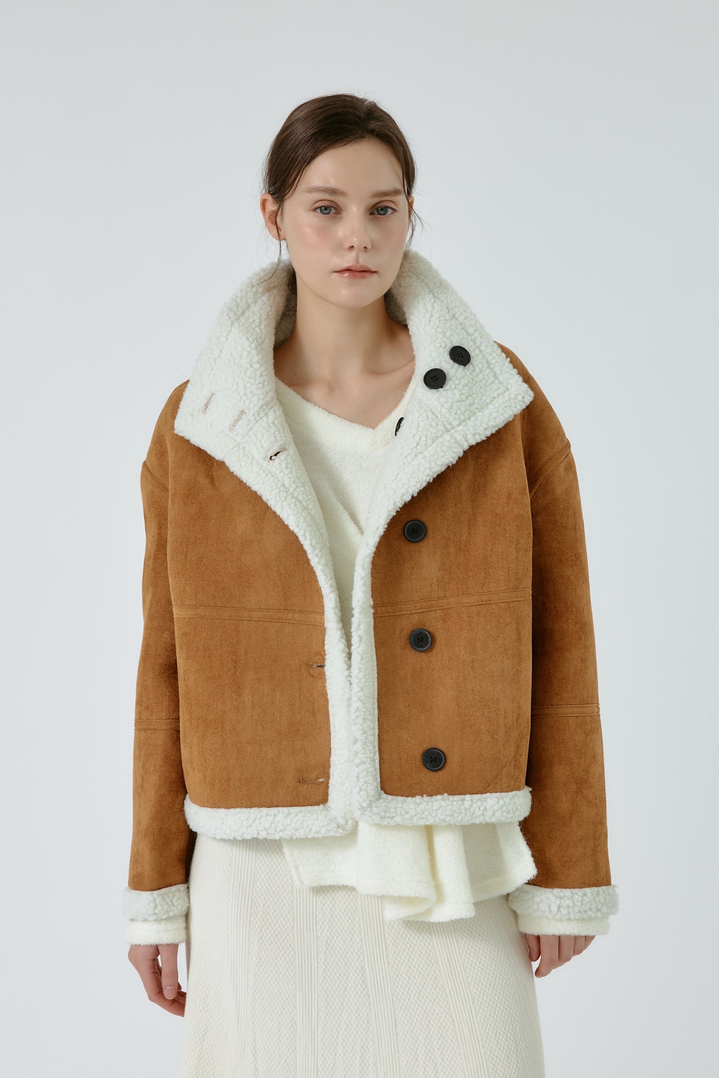 Luna Reversible Shearling Coats