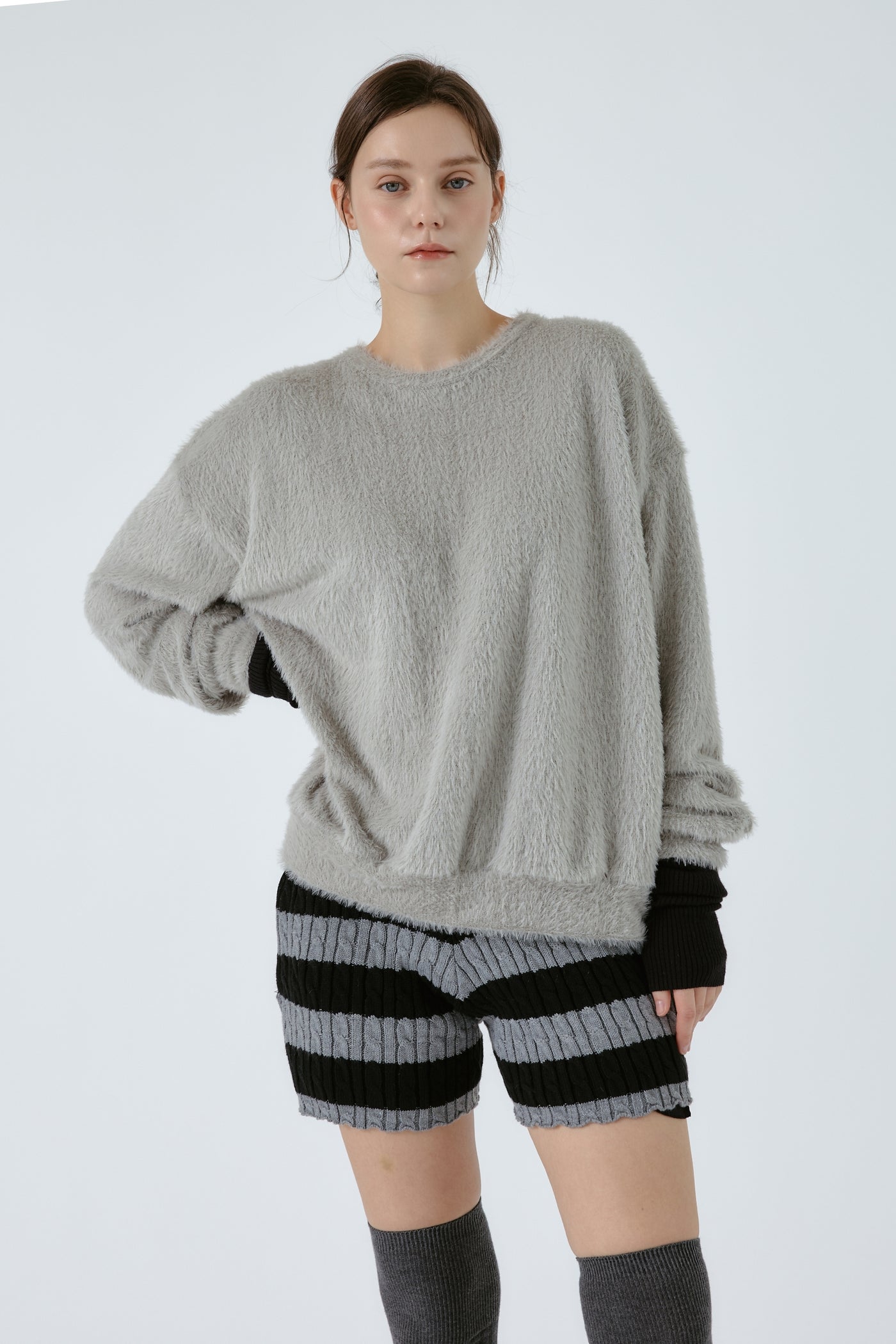 Nova Cable Knitted Shorts