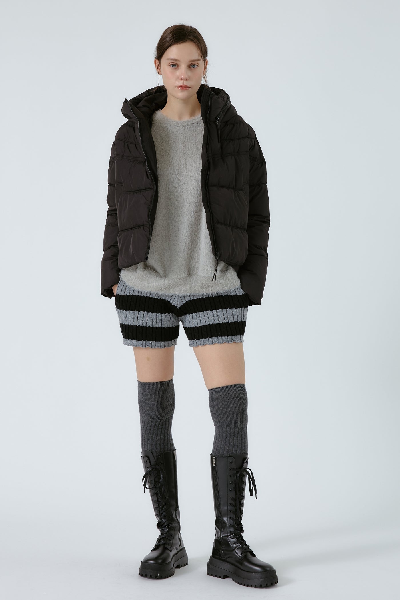 Nova Cable Knitted Shorts