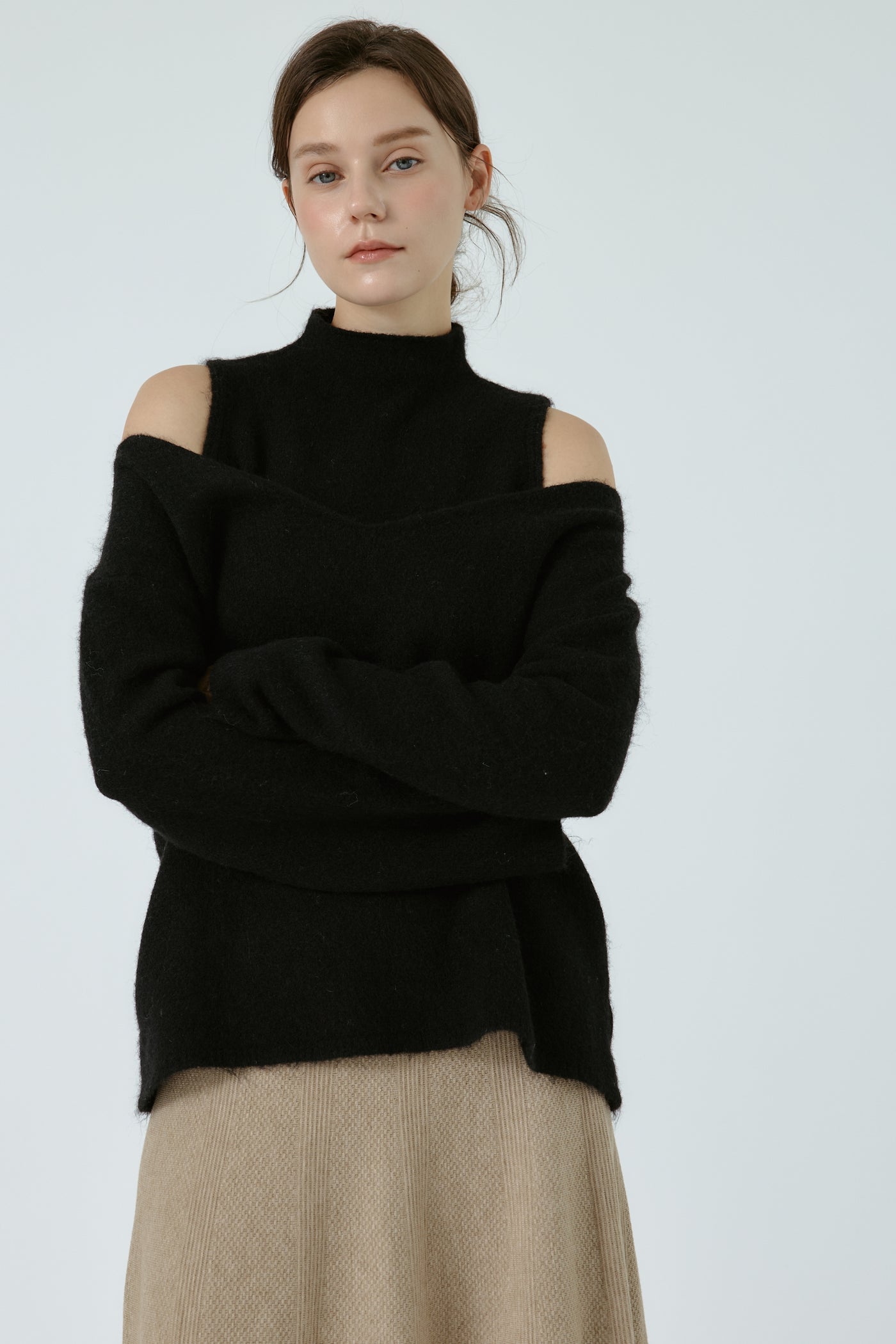 Ella 2in1 Knit Sweater Top