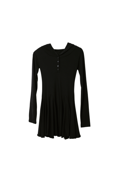 Polly Hooded Fit and Flare Dress