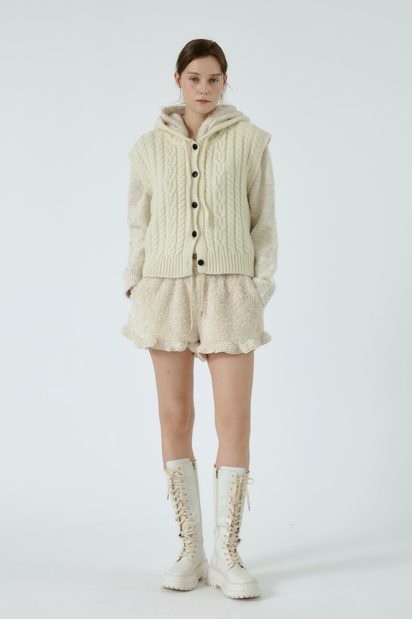 Lily Cable Sweater Vest