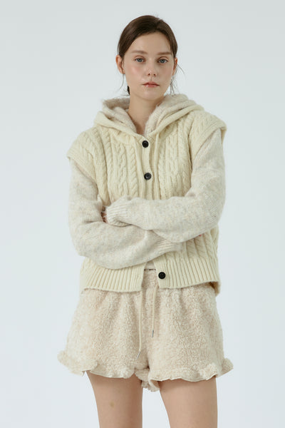 Lily Cable Sweater Vest