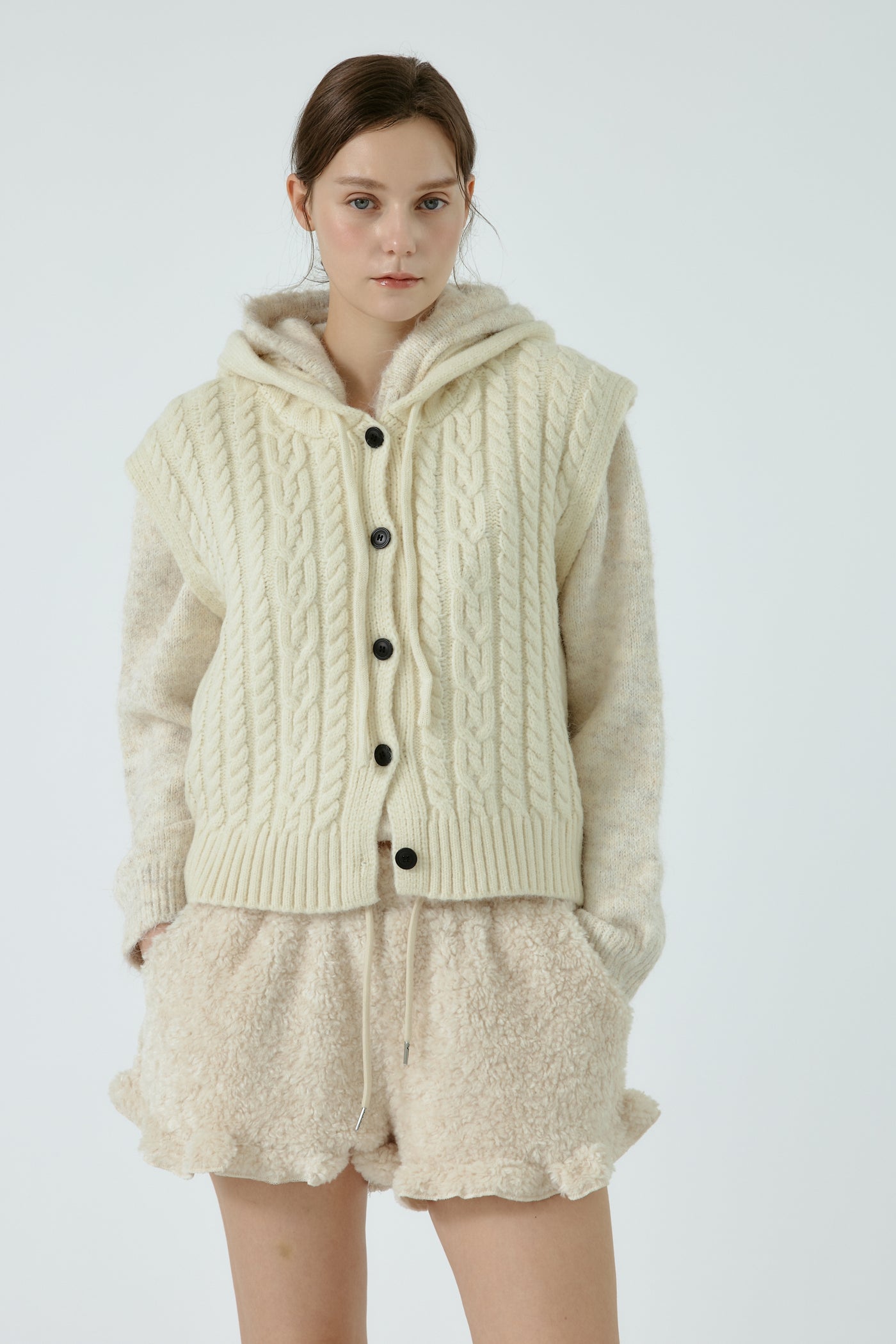 Lily Cable Sweater Vest