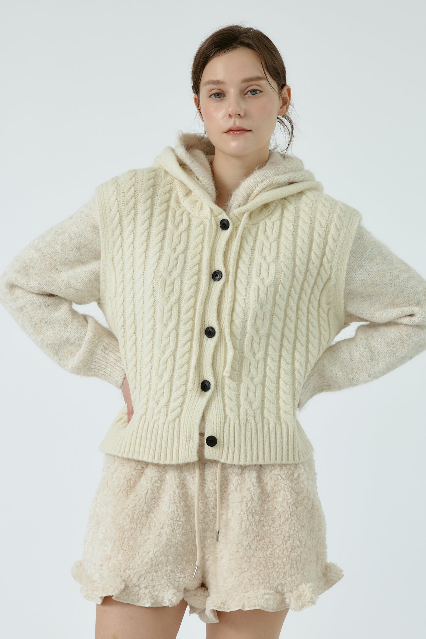 Lily Cable Sweater Vest