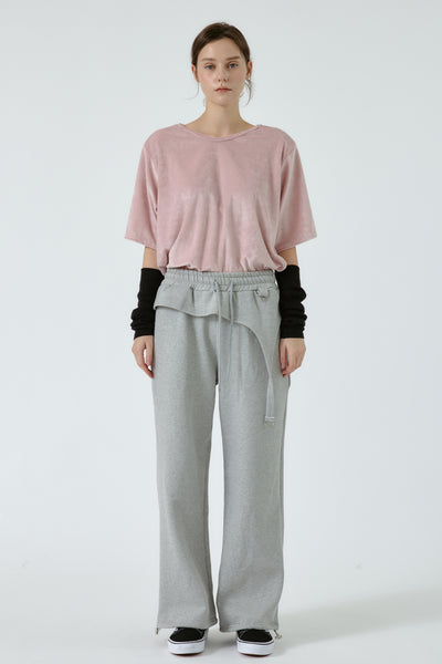 Olivia Oversized Velour Top