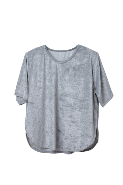 Olivia Oversized Velour Top