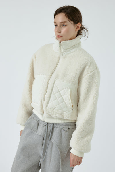 Evelyn Teddy Boucle Jacket