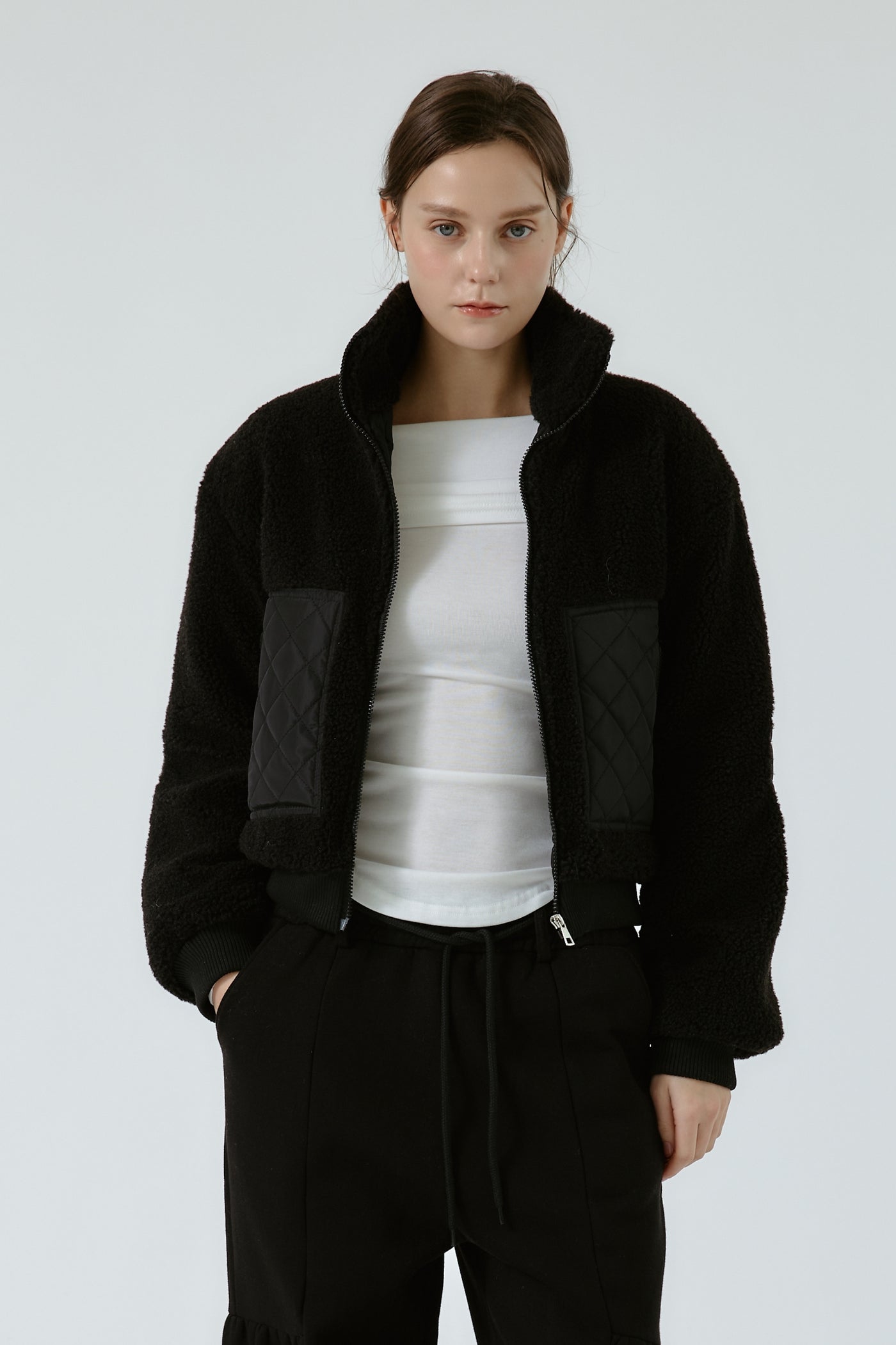 Evelyn Teddy Boucle Jacket