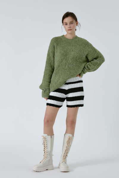 Nova Cable Knitted Shorts