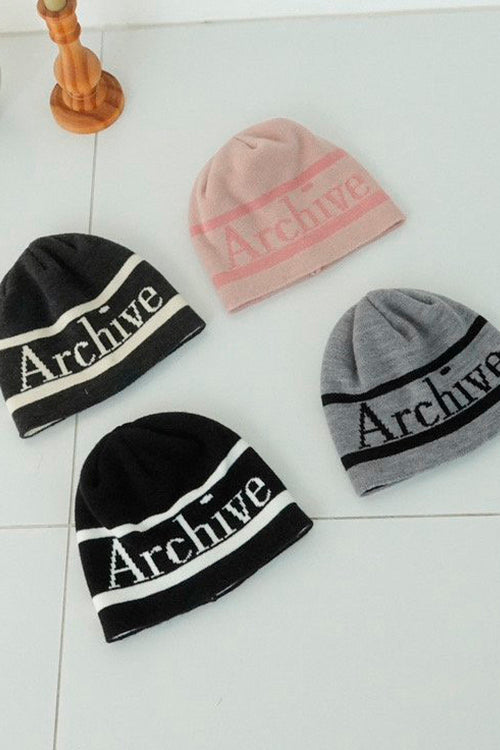 Archive Knitted Beanie | Women's Hats | storets