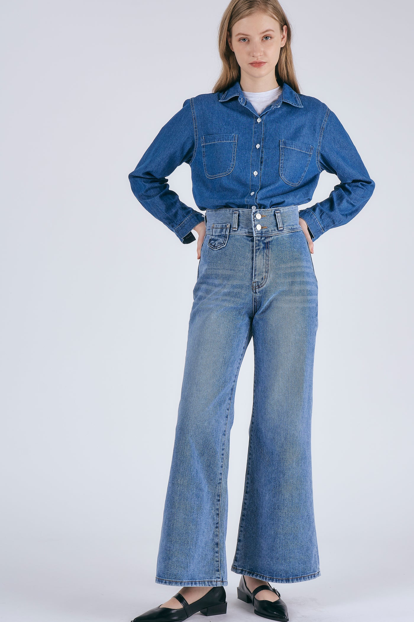 storets.com Elsie Highwaist Flared Jeans