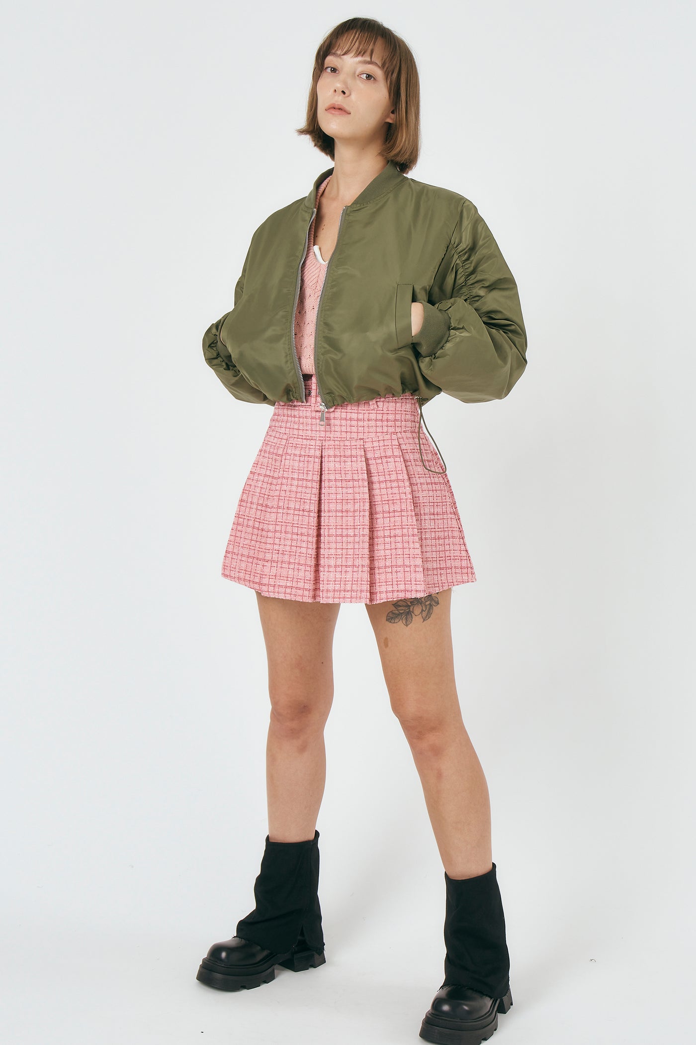 storets.com Claire Ruched Sleeve Jacket