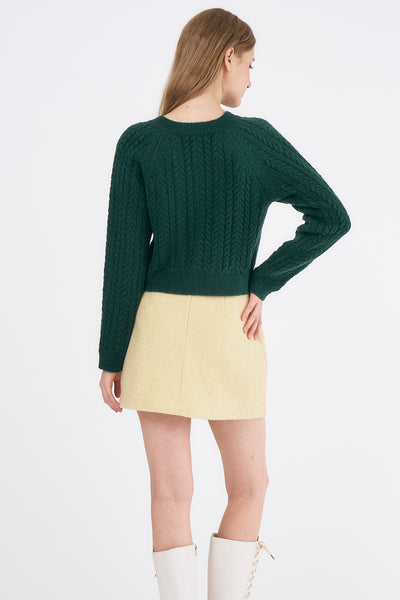 storets.com Ellie Cable Knitted Cardigan