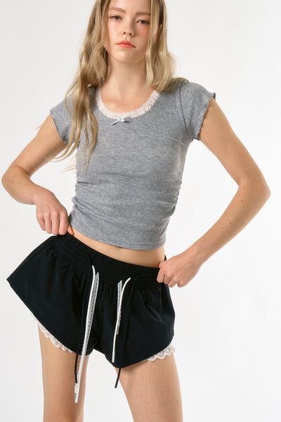 Lili Ribbed Top