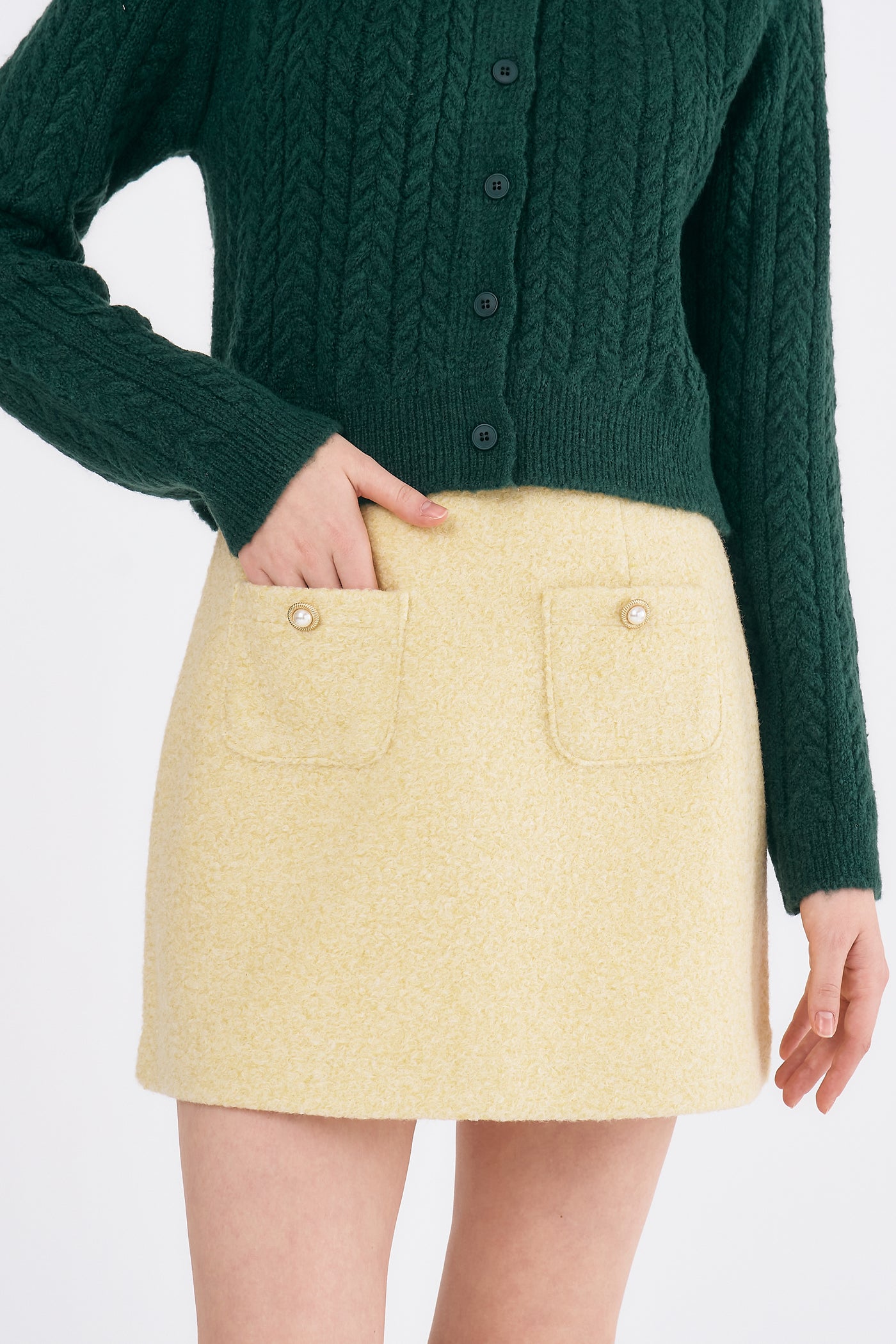 storets.com Emma Boucle Mini Skirt