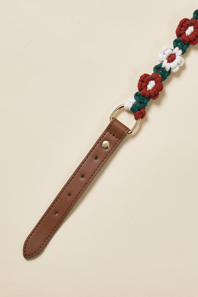 storets.com [COSONNE] Flower Macrame Neck Collar(for pet)