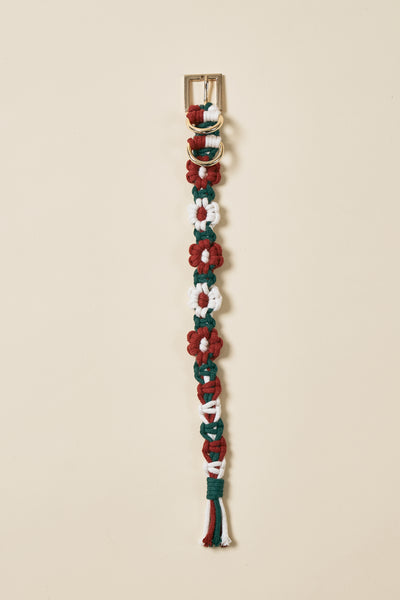 storets.com [COSONNE] Flower Macrame Neck Collar(for pet)
