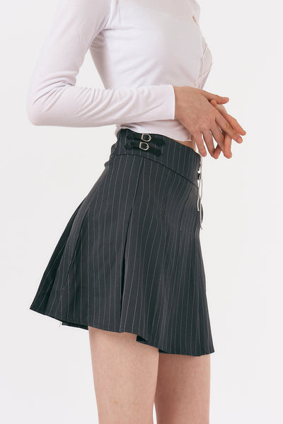 storets.com Ivy Striped Tennis Skirt