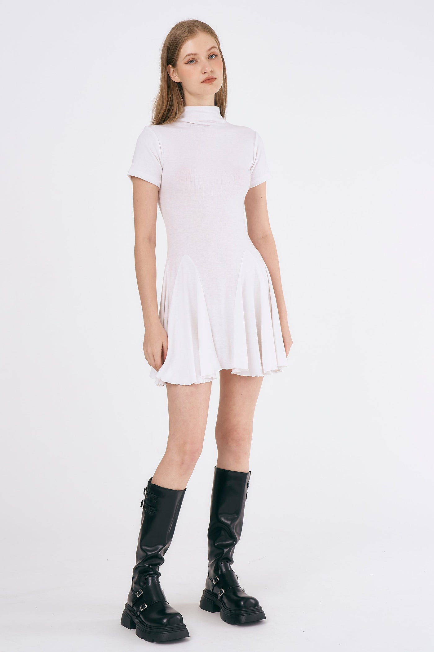 storets.com Katie Flared Knitted Dress