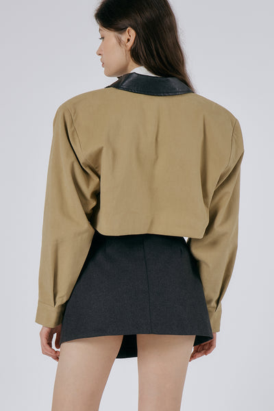 storets.com Ava Wrap Effect Mini Skorts