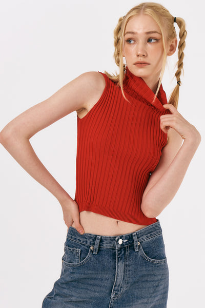 storets.com Lucy Ribbed Sleeveless Top