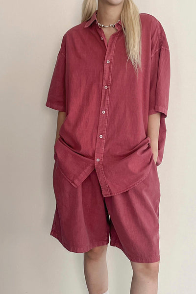 storets.com Luna Oversized Washed Shirt