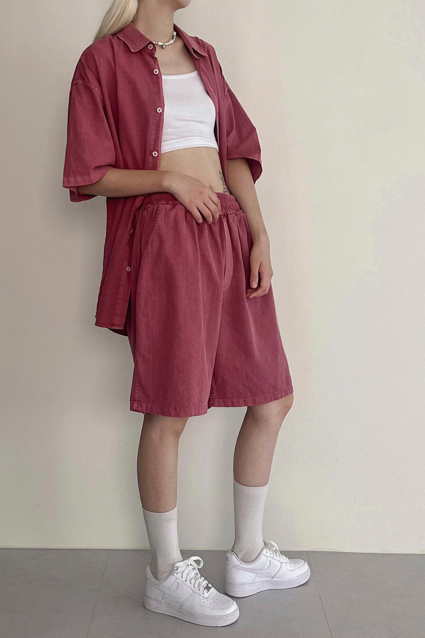 storets.com Luna Oversized Washed Shirt