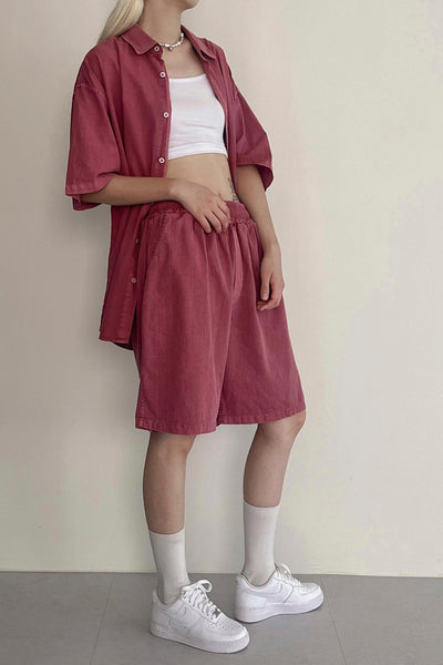 storets.com Luna Oversized Washed Shirt