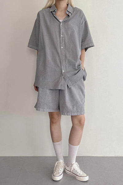 storets.com Luna Oversized Washed Shirt