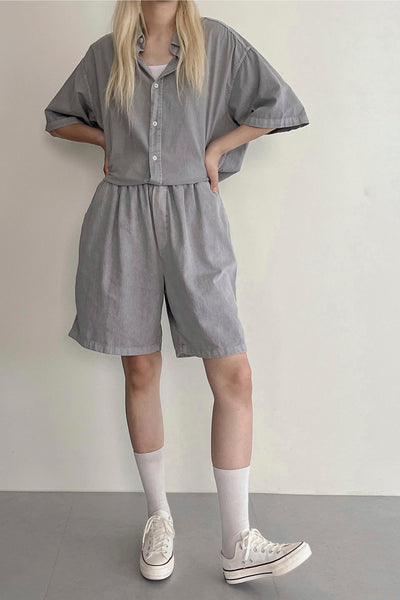 storets.com Luna Oversized Washed Shirt