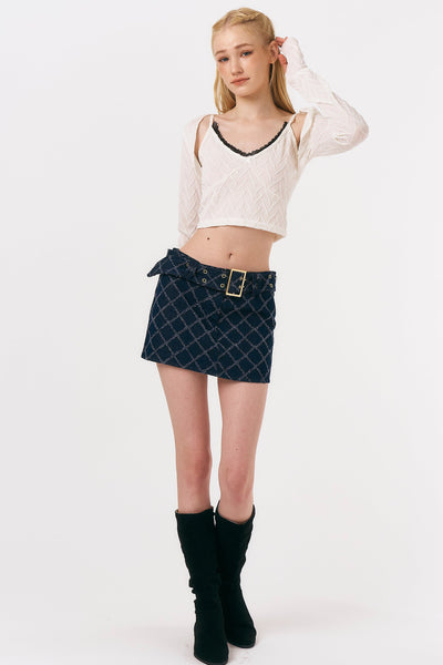 storets.com Melissa Micro Mini Denim Skirt