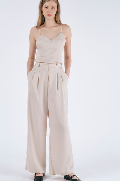 storets.com Mia Wide Leg Satin Pants