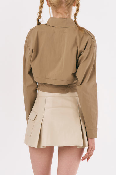 storets.com Liz Pleather Mini Skort