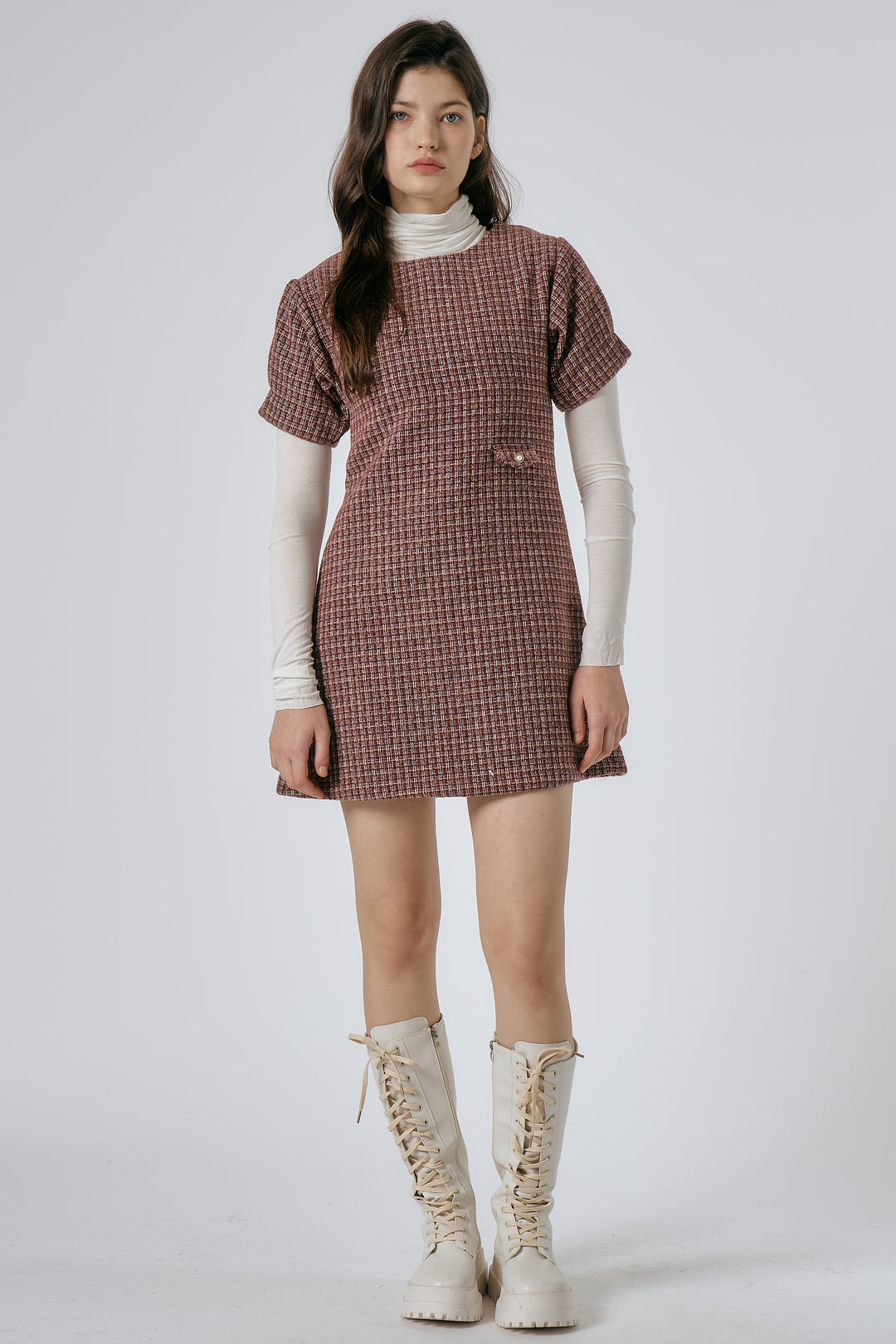storets.com Scarlett Tweed Mini Dress storets.com Scarlett Tweed Mini Dress