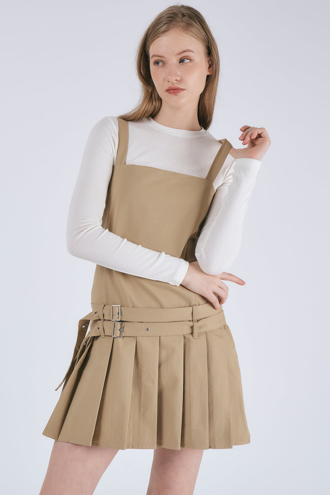 Taylor Pleated Hem Dress Women's Mini Dresses storets