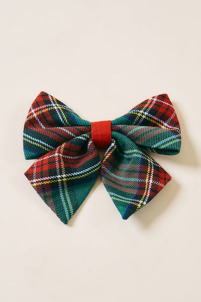 storets.com [COSONNE] Tartan Pet Sailor Bow