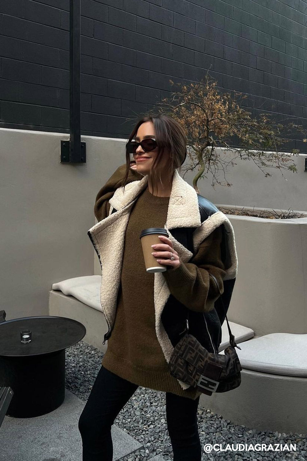 storets.com Arya Faux Shearling Vest