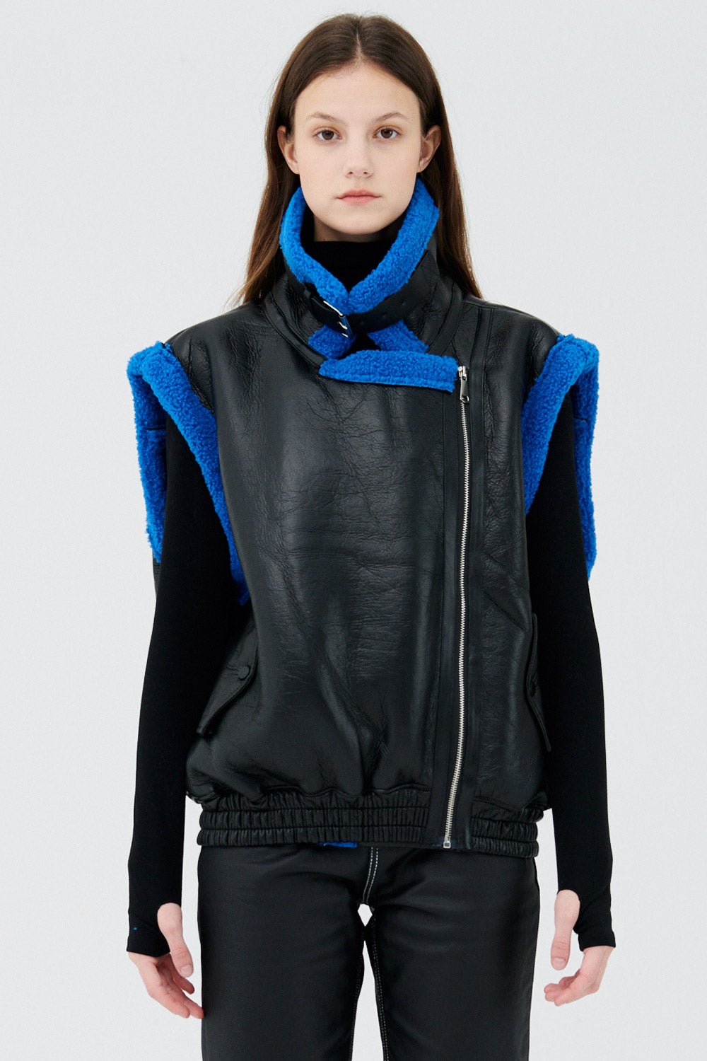 storets.com Arya Faux Shearling Vest