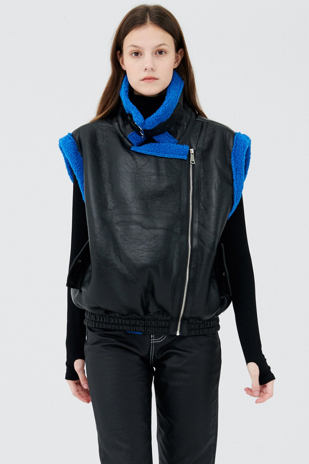 storets.com Arya Faux Shearling Vest