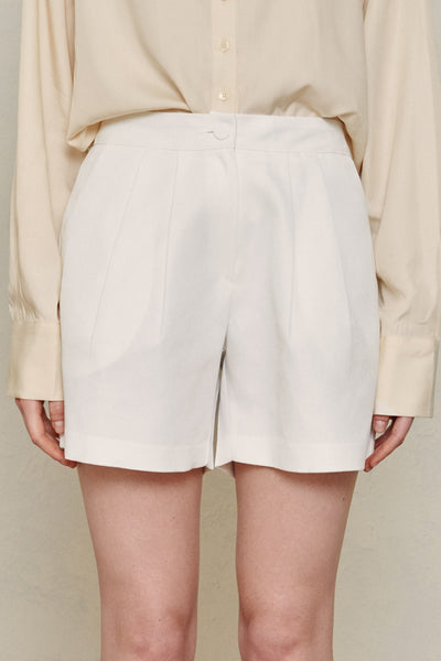 storets.com Recycled Poly Pintucked Shorts